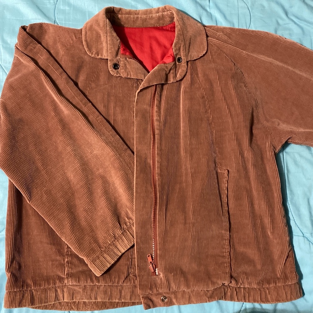 vintage tan corduroy jacket